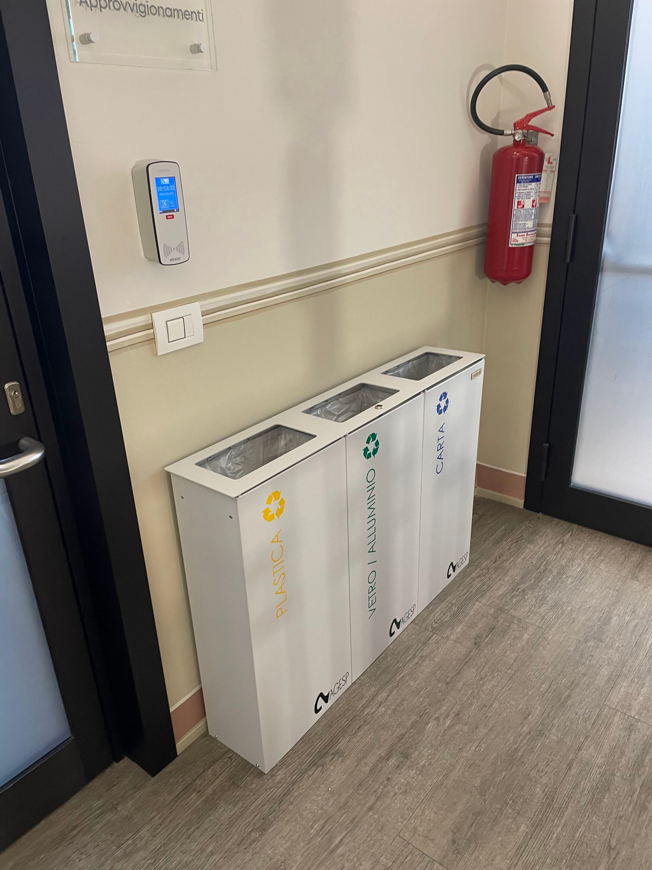 Стальная корзина для мусора для утилизации отходов Studio Città ECO BIN SLIM ARCH-00088129 - Вид №6