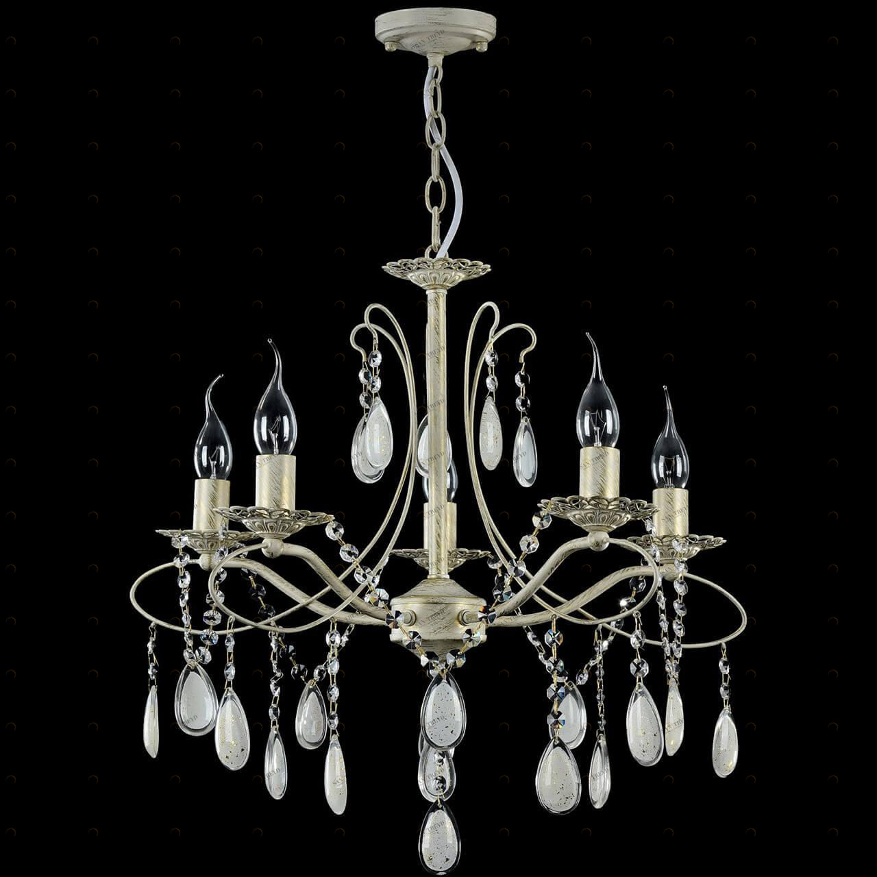 Подвесная люстра Freya Antonia FR2320-PL-05-WG FREYA ANTONIA WHITE 187155 Белый 