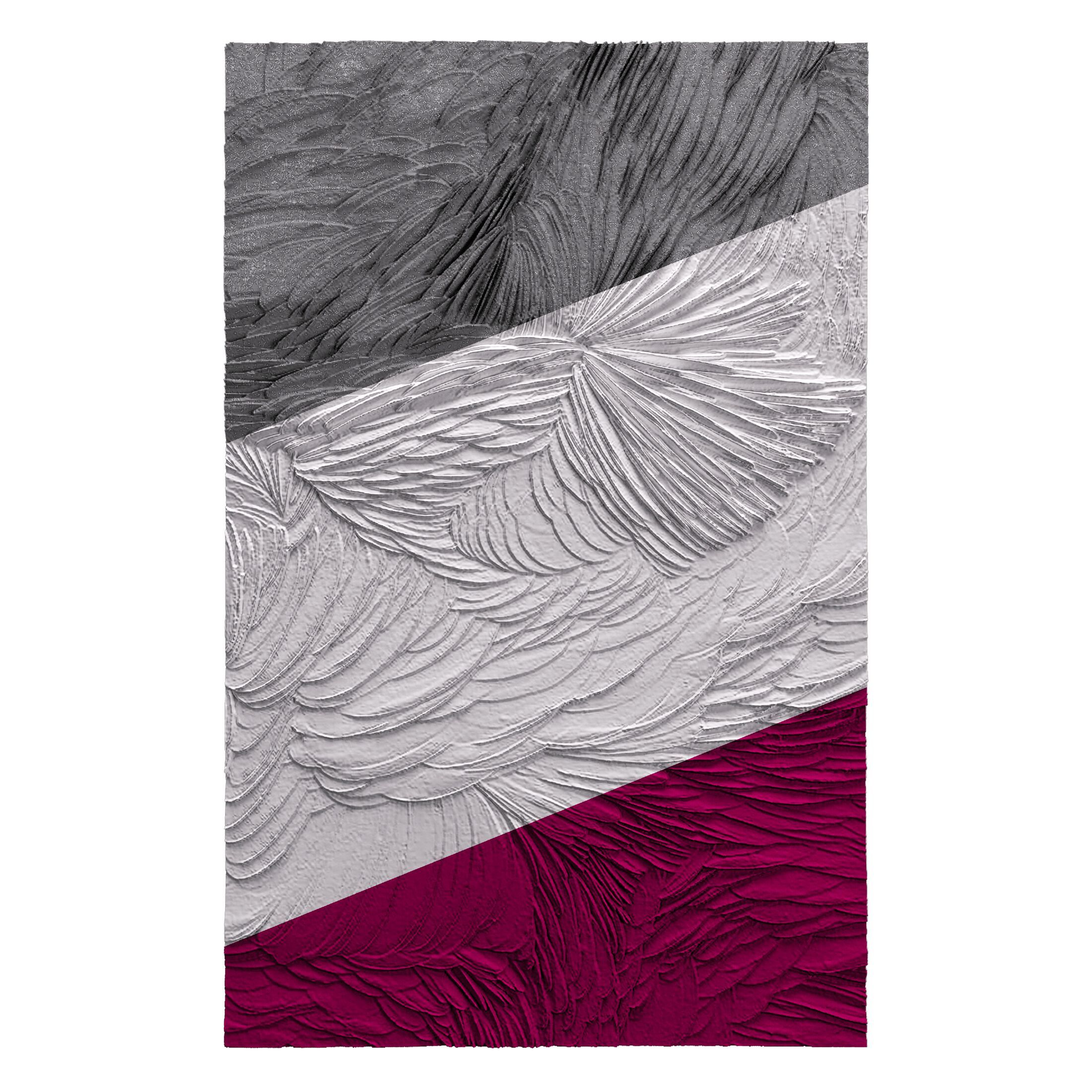 Трехмерная декоративная гипсовая панель WallDeco COLIBRI ARCH-00052727 - Вид №2