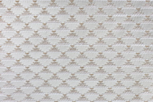 Жаккардовая обивочная ткань с графическим рисунком