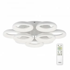 Потолочная светодиодная люстра Citilux Паркер CL225190R CITILUX ДИЗАЙНЕРСКИЕ, ПАРКЕР 00-3888626 Белый