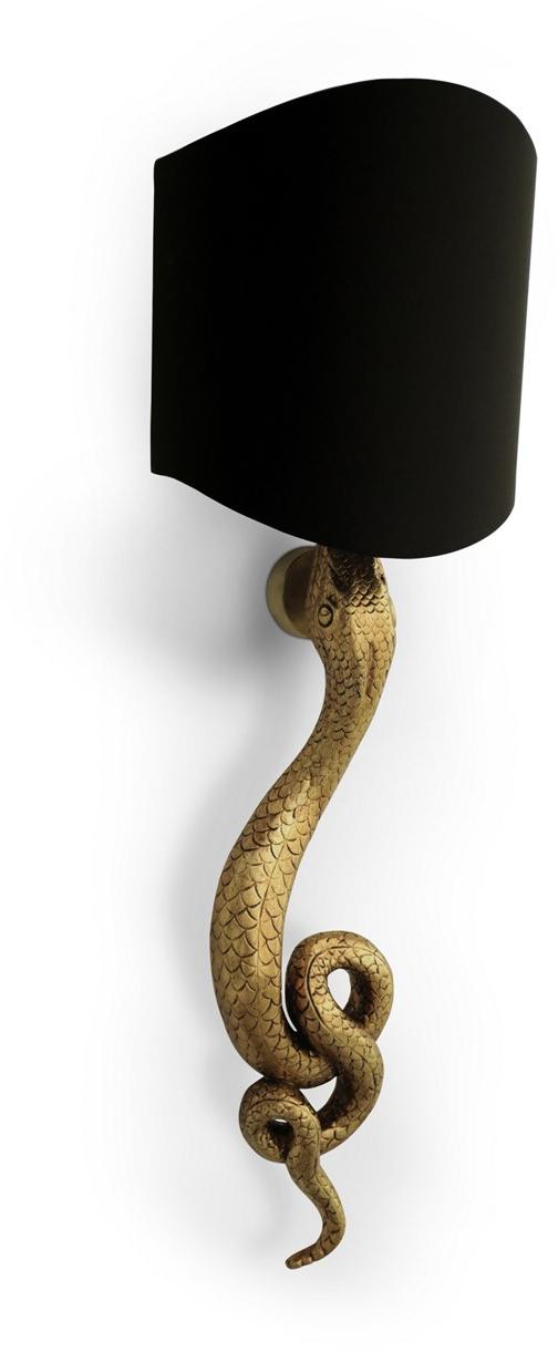 KOKET Бра с прямым и отраженным светом сусального золота Serpentine sun-id-1409131 - Вид №1