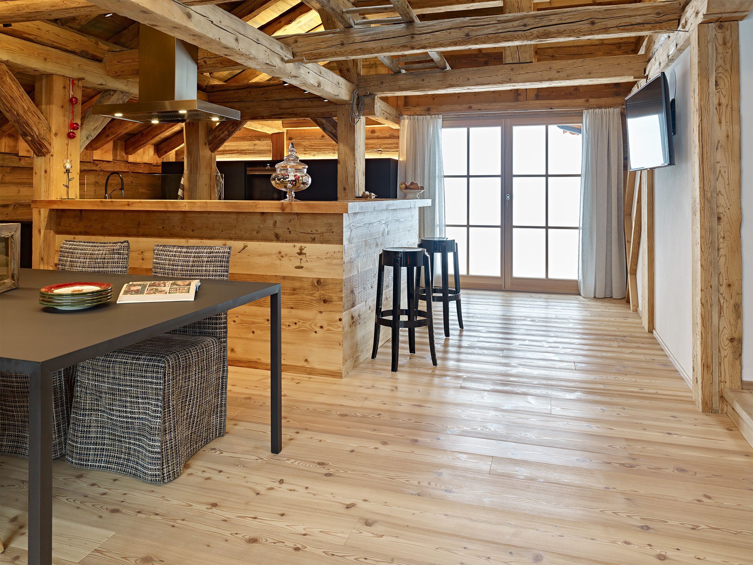 Биосовместимый трехслойный деревянный пол Fiemme Tremila Echi di Fiemme ARCH-00143904 - Вид №1