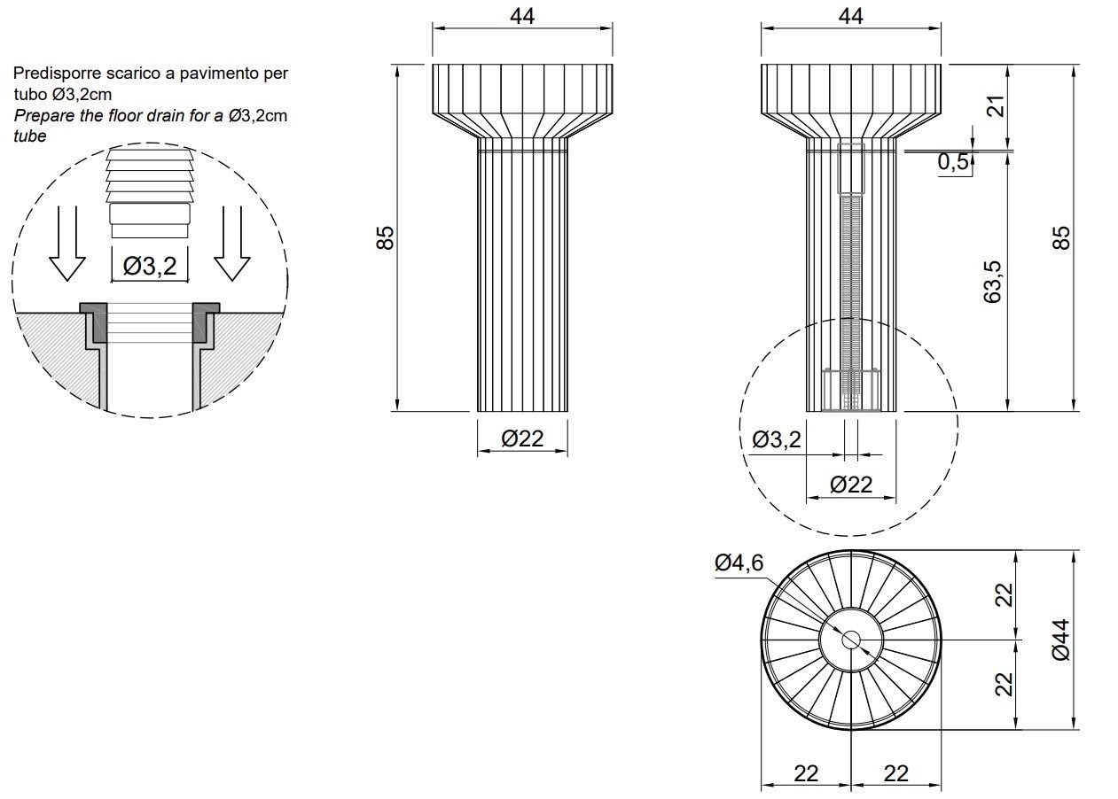 Отдельно стоящая мраморная раковина Antoniolupi Tra le righe ARCH-00080255 - Вид №6