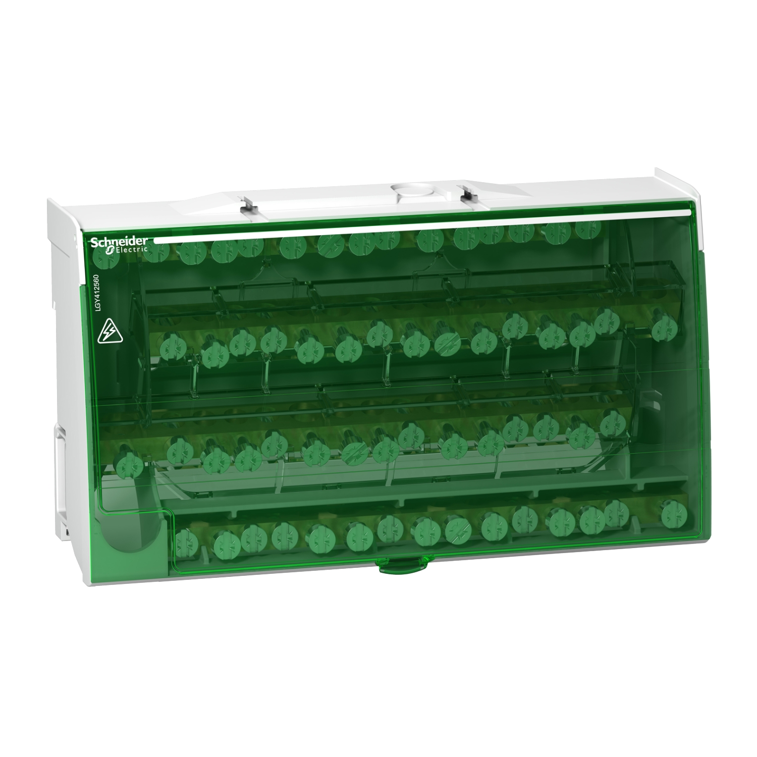 LGY412560 РАСПРЕДЕЛИТЕЛЬНЫЙ БЛОК ВИНТОВОЙ 4П 125А 60 ОТВЕРСТИЙ Schneider Electric Linergy 
