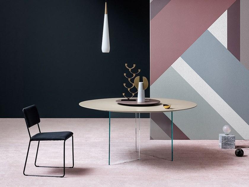 Devina Nais Круглый стол из массива дерева sun-id-1425605 - Вид №1