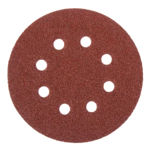 Абразивный круг Velcro Dexter P40, 8 отверстий, D125 мм, 5 шт.
