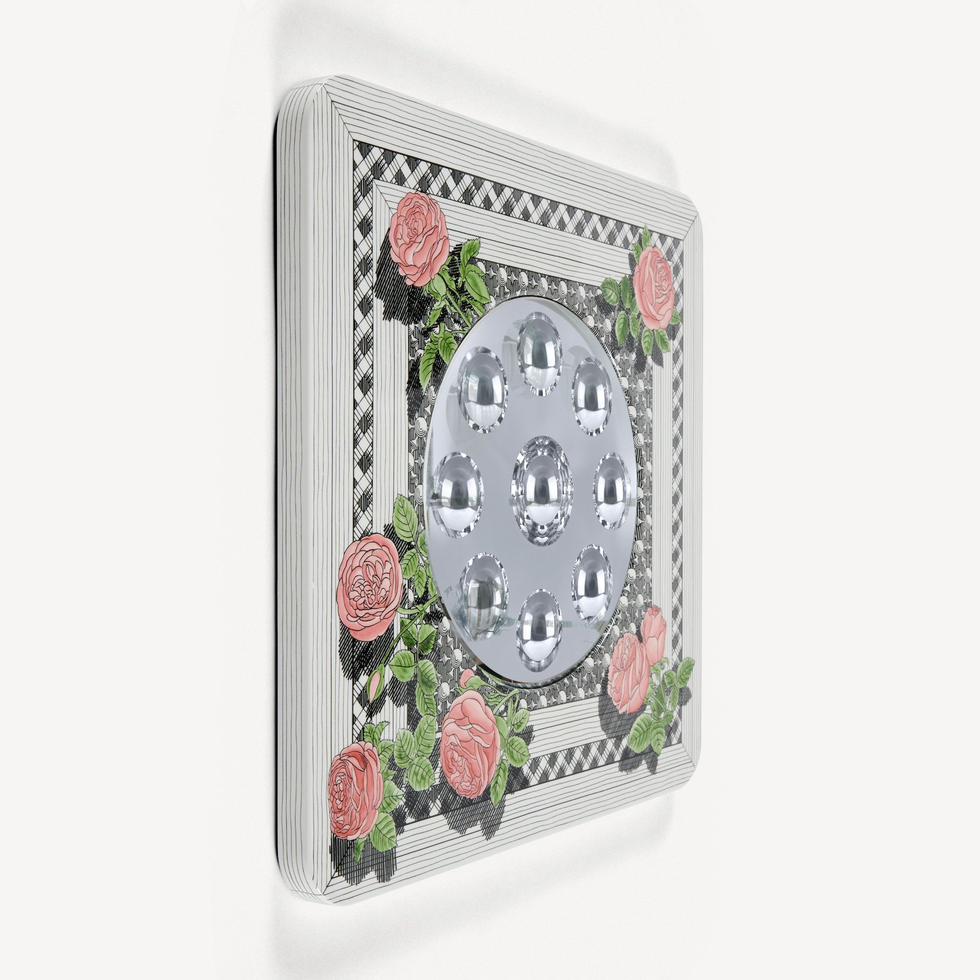 Зеркало в рамке Fornasetti Musciarabia con rose ARCH-00119080
