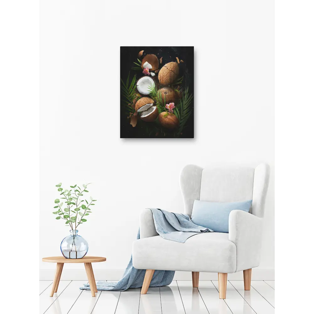 Картина на стекле Кокос 40x50 см 83515676 STLM-2138709 POSTERMARKET  - Вид №4