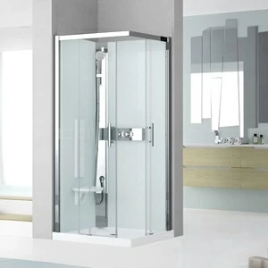 Novellini. Душевая кабина 90x70 A90x70 STANDARD с низким душевым поддоном GLAX 3