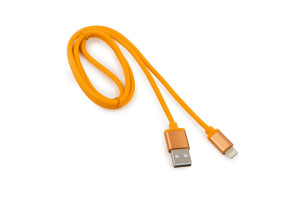 16206345 Кабель для Apple AM/Lightning, длина 1м, оранжевый CC-S-APUSB01O-1M Cablexpert