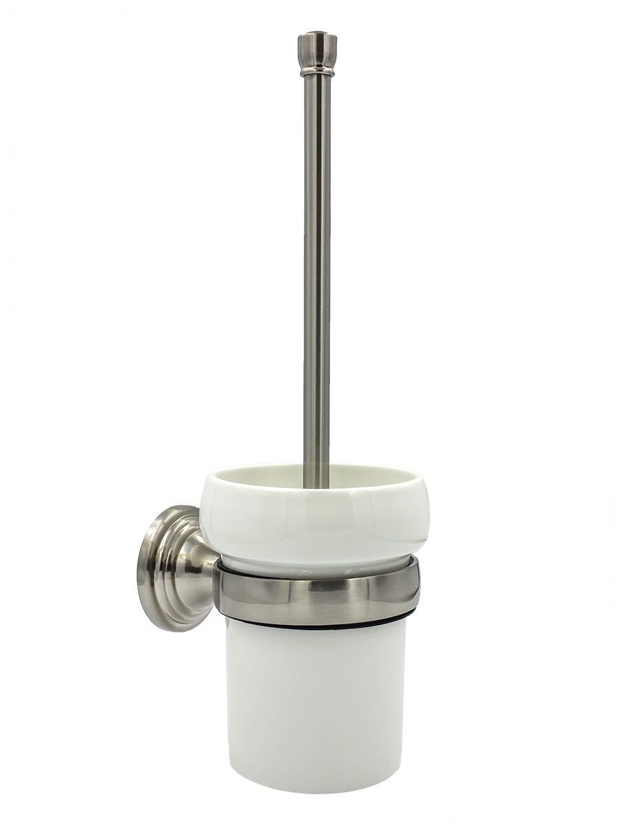 93833071 Ершик для унитаза BX-65713 Bronx nickel STLM-0583130 BATH PLUS