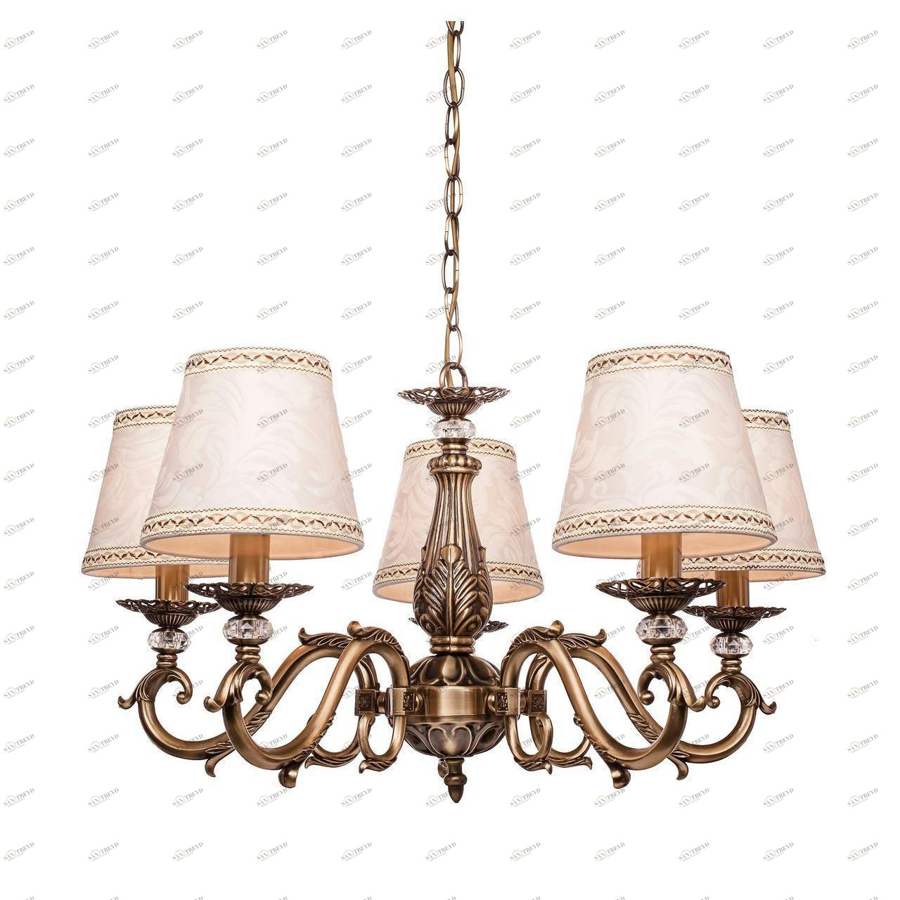 Подвесная люстра Silver Light Louise 512.53.5 SILVER LIGHT ДИЗАЙНЕРСКИЕ, LOUISE 186002 Бежевый 