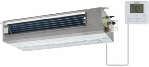 EMMETI Настенный многоканальный кондиционер с системой воздуховодов Climatizzatori residenziali x-revo