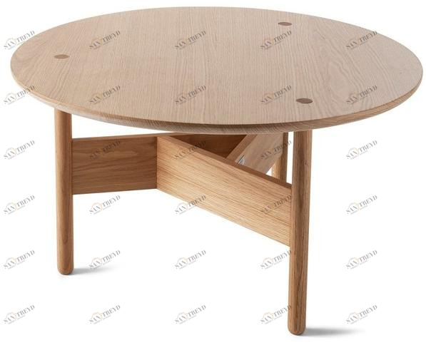 Atipico Круглый журнальный столик из дуба sun-id-1396669