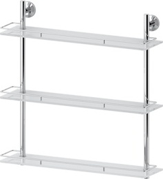 070 Полка с ограничителем 60 см тройная (стекло) STA FBS Standard