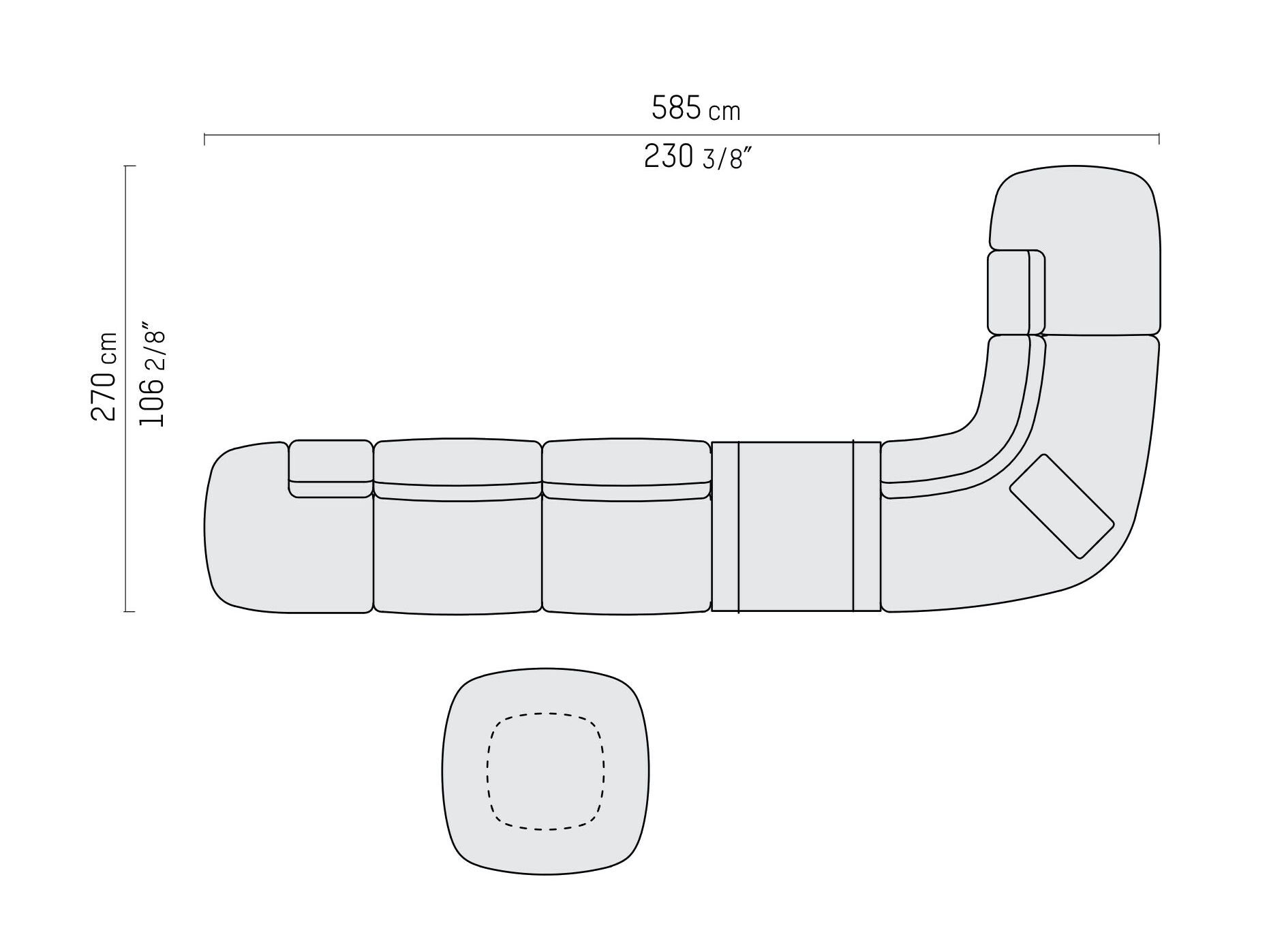 Кожаный диван Piet Boon BO living ARCH-00130717 - Вид №7
