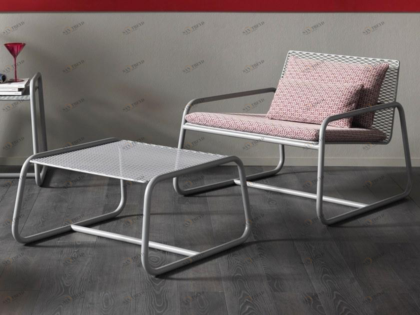 MEMEDESIGN Подставка для ног квадратная металлическая Lolita sun-id-1358593