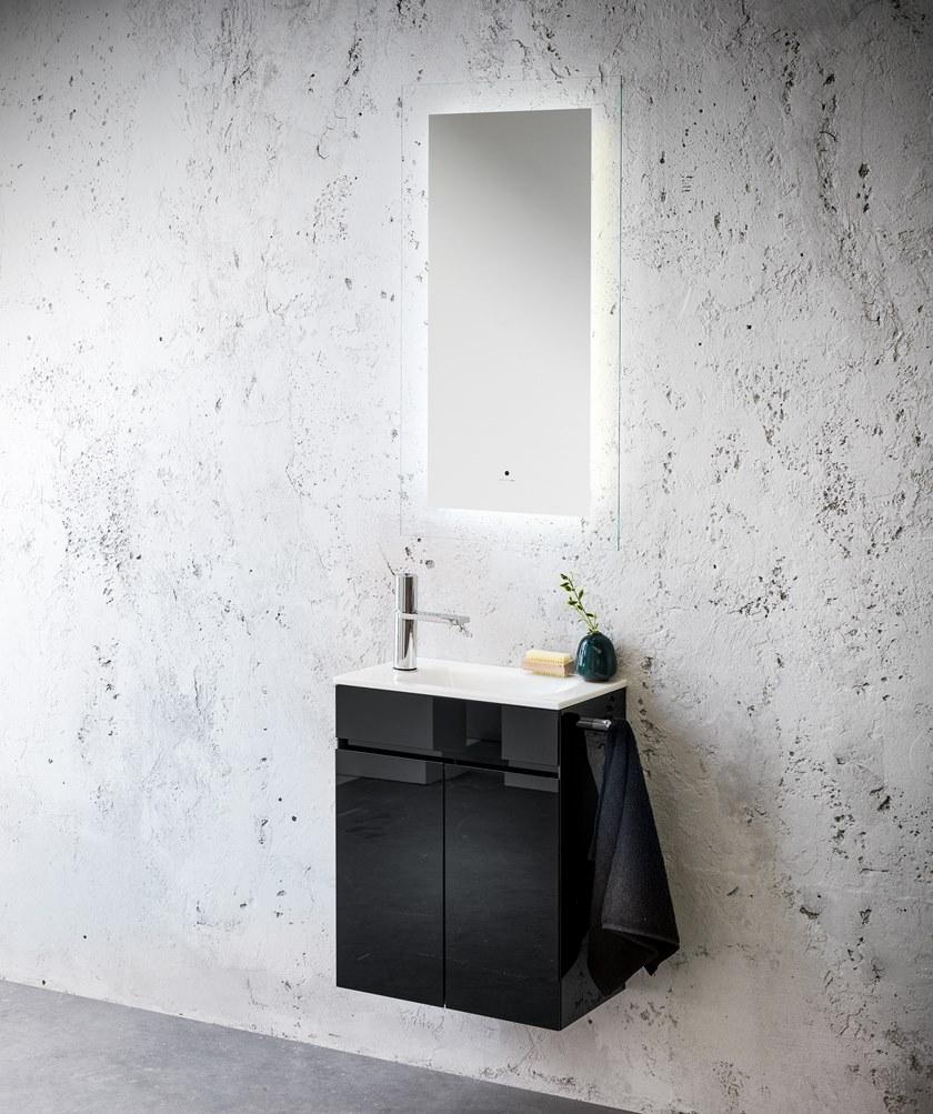 ARTELINEA Тумба под умывальник из хрусталя одинарная настенная Zen sun-id-1483566 - Вид №1