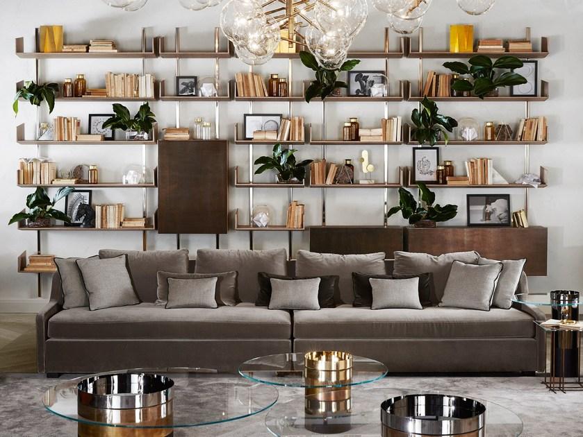 Gallotti&Radice Низкий стол из закаленного стекла и латуни Haumea sun-id-1508291 - Вид №2