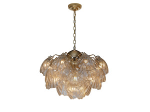 Стеклянный подвесной светильник