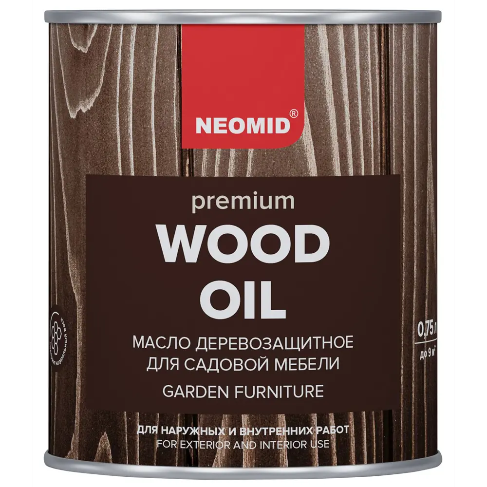 Масло Neomid для защиты и окрашивания садовой мебели и деревянных конструкций 85180739 STLM-0059558 - Вид №1