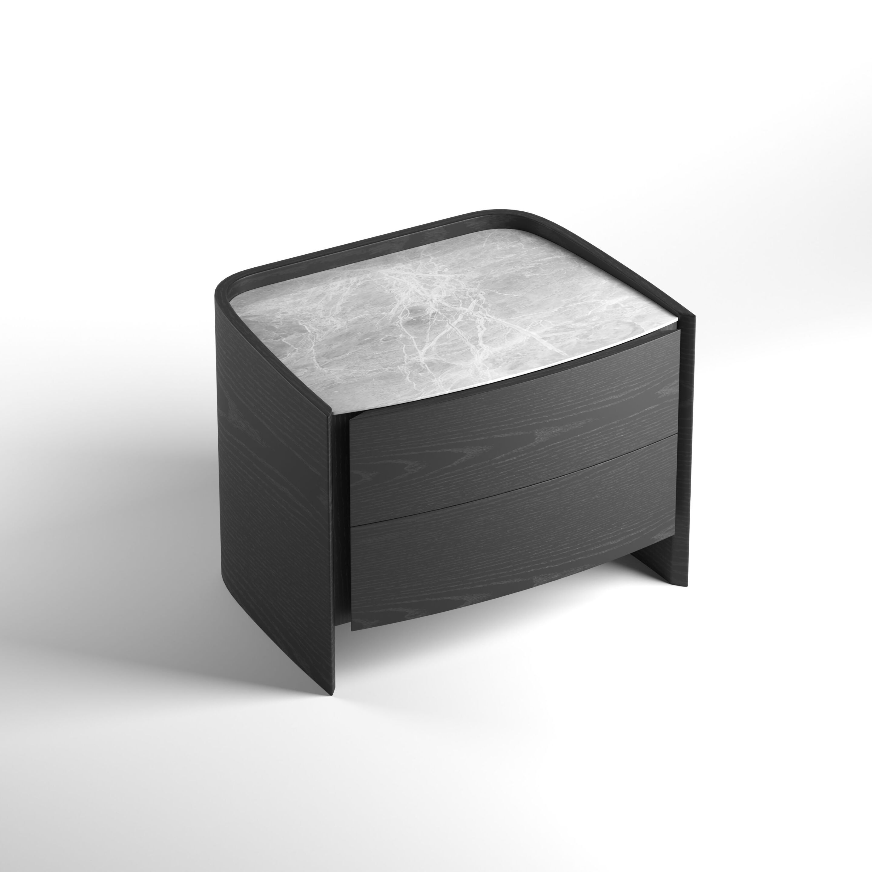 Деревянная тумбочка с ящиками Wayne Enterprises Home Collection WE-072 ARCH-00020010 - Вид №2