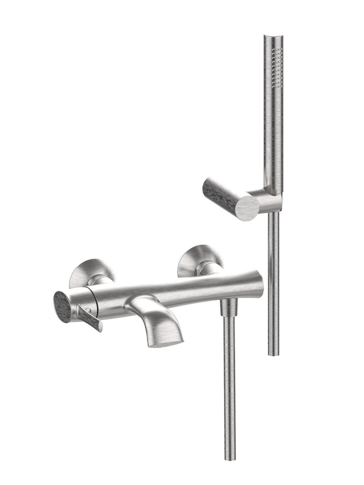 Внешний настенный смеситель для ванны с ручным душем Rubinetterie Frattini Delizia ARCH-00044558 - Вид №10