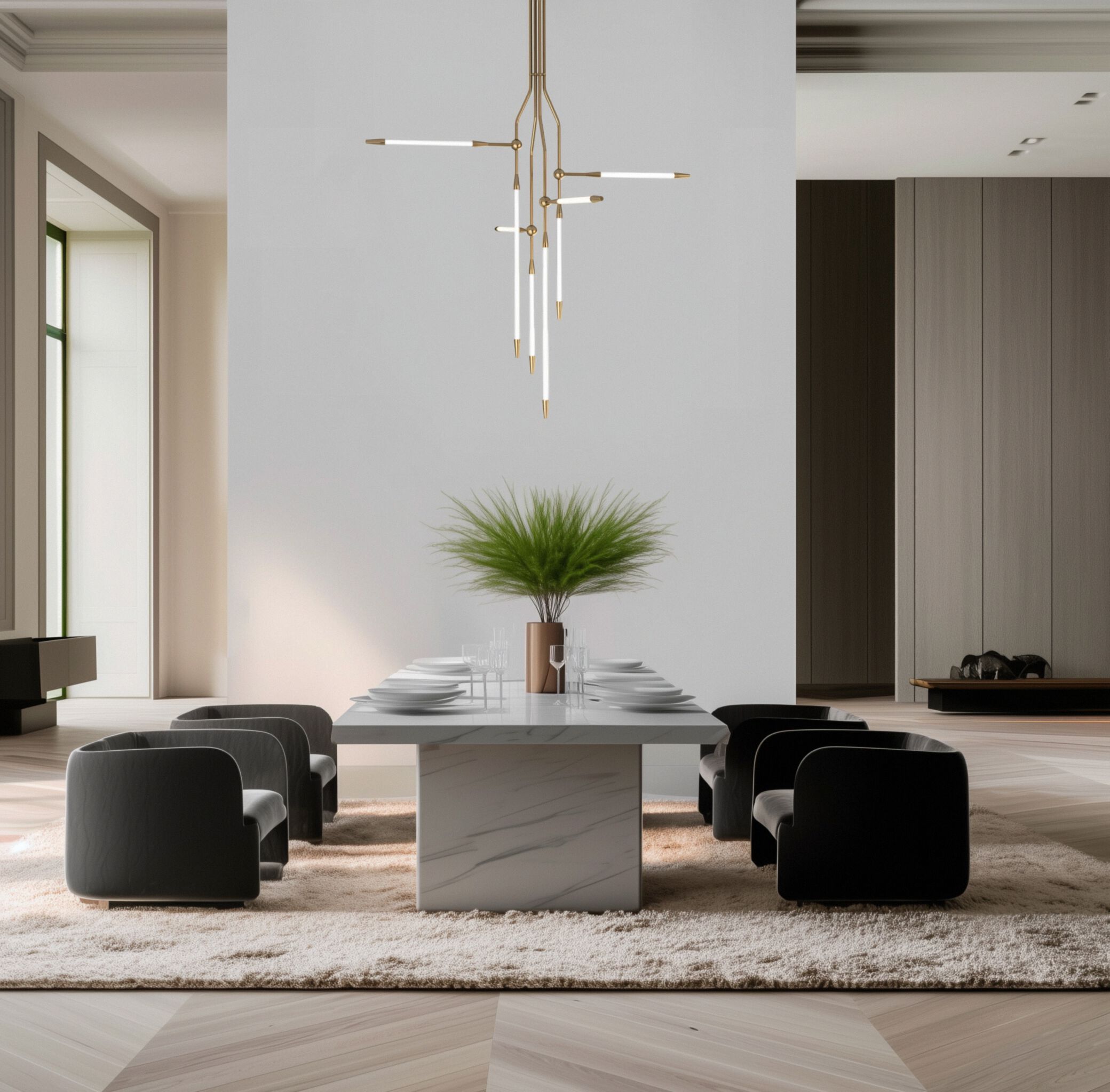 Стальной светодиодный подвесной светильник Intueri Light Javelin ARCH-00074462 - Вид №6