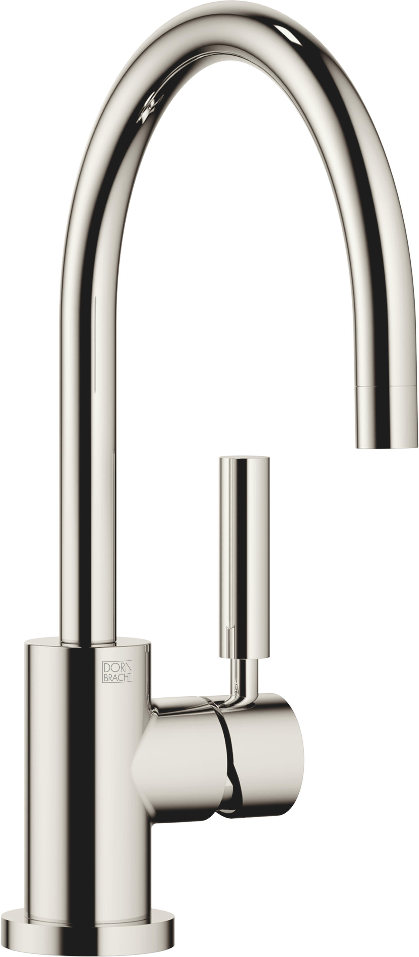 ТАРА Смеситель однорычажный - Платиновый