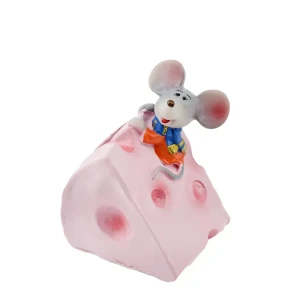 93724353 Новогодняя фигура Monte Christmas Мышь на сыре 7.50 см STLM-0950609