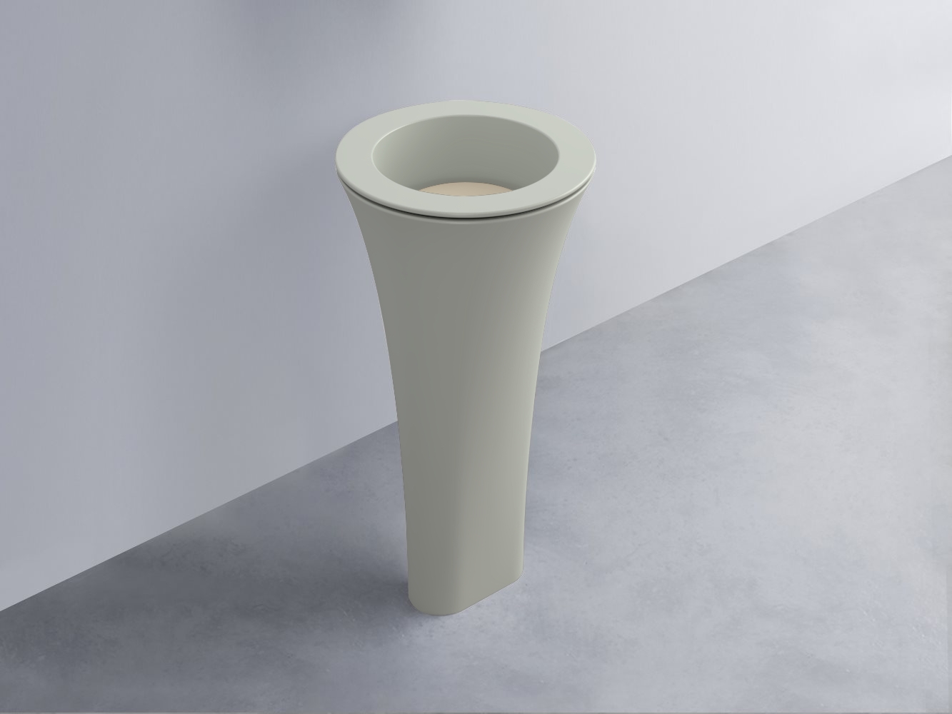 AMLA45-PM+AMPILT-LN+AMCOLT-PM Раковина Amedeo Tondo отдельностоящая cielo Enjoy + Amedeo Ceramica Cielo