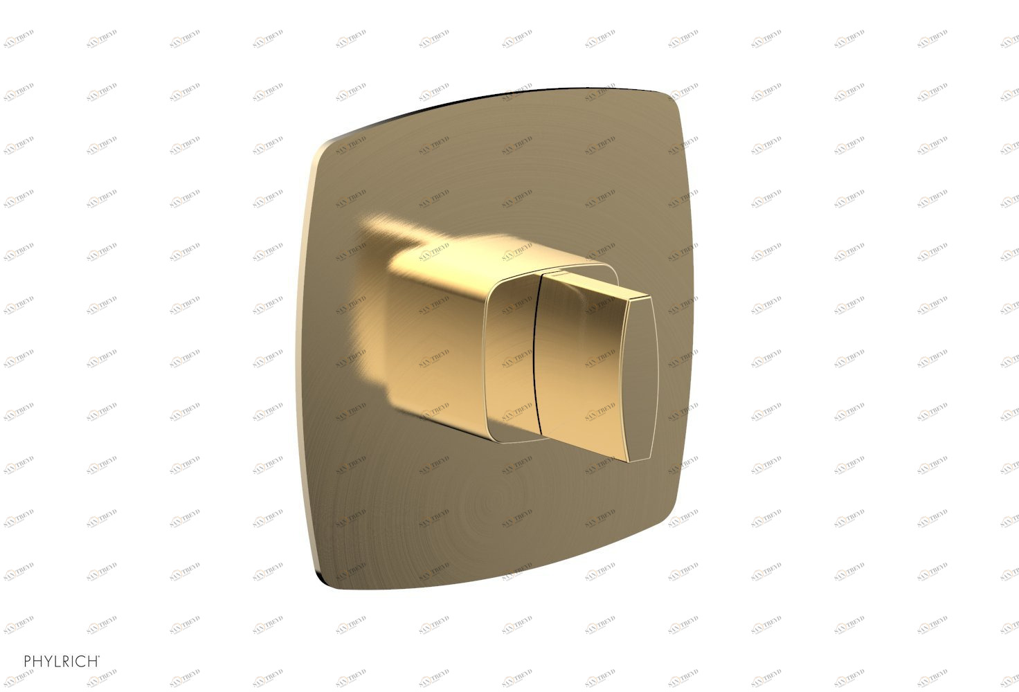 Смеситель для душа RADI Phylrich  4-512-026 Satin Brass 