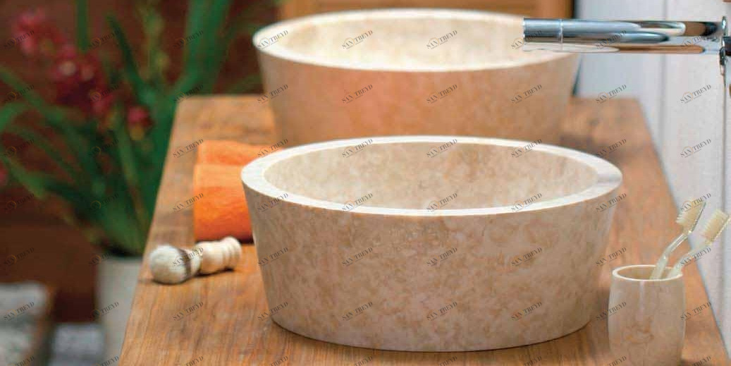 ZEN008 Накладная раковина на столешницу  овальная BATi BALi 