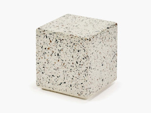 Венецианский терраццо табурет / журнальный столик