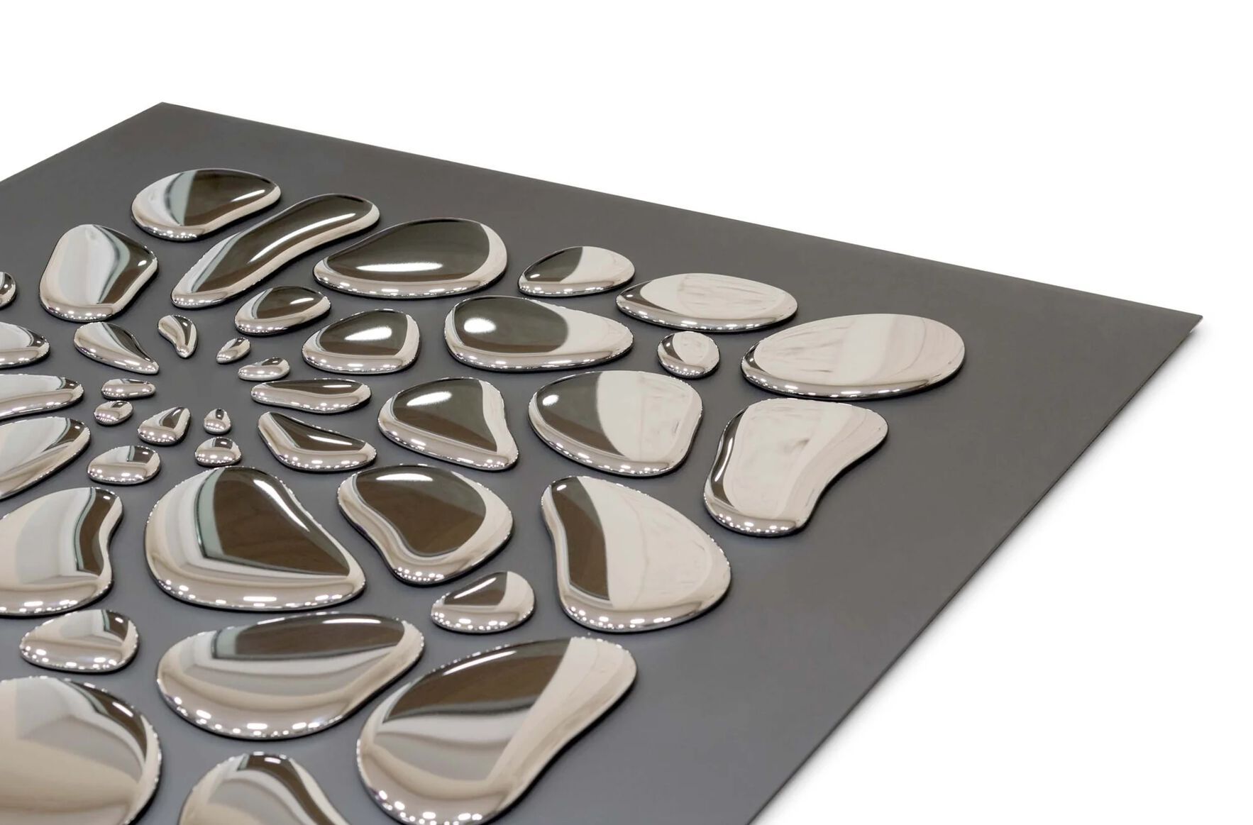 Декоративный предмет из зеркального стекла PlusObject Drops ARCH-00134266 - Вид №1