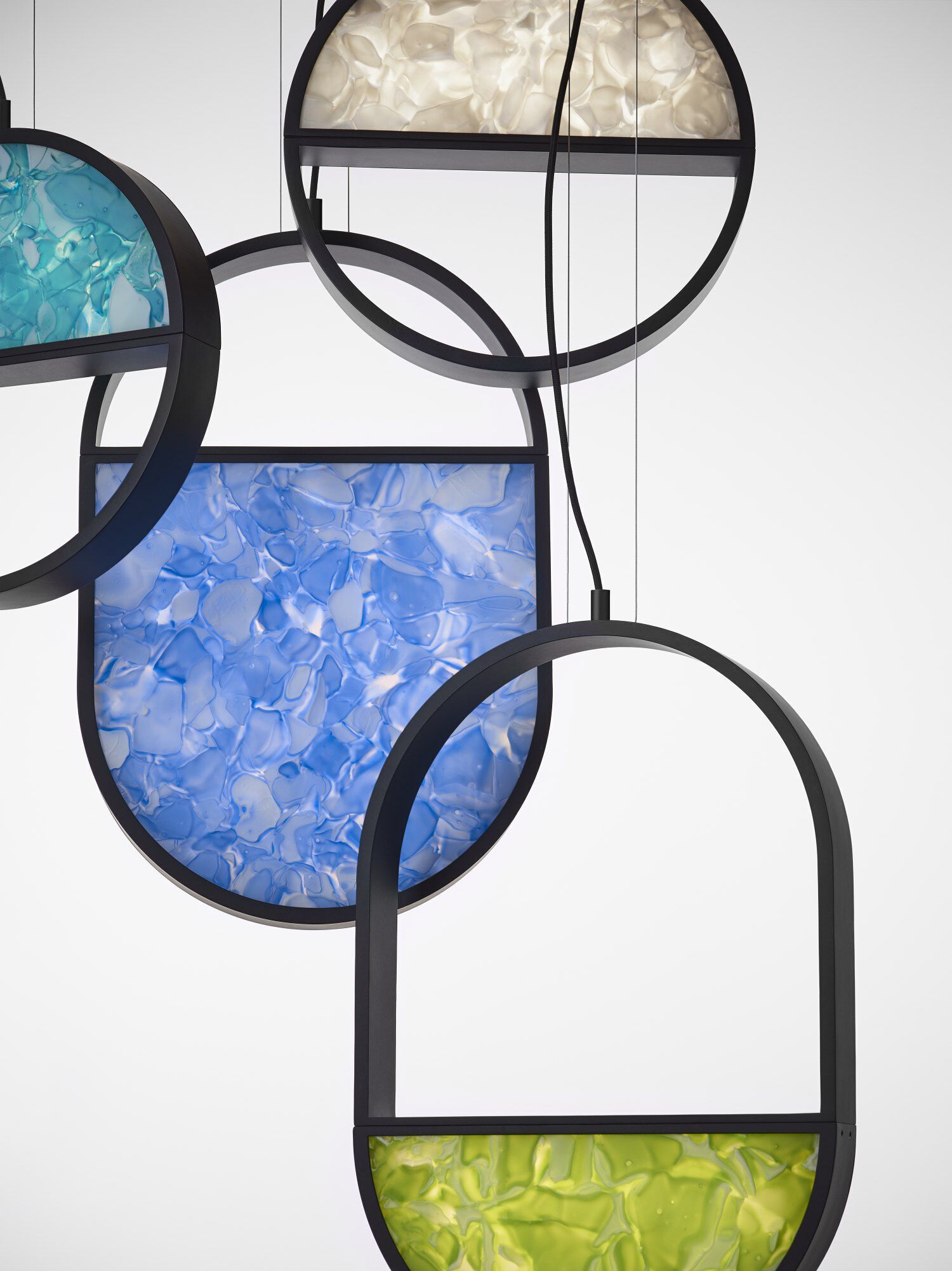 Стеклянный подвесной светильник BROKIS Геометрическая ARCH-00024113 - Вид №15