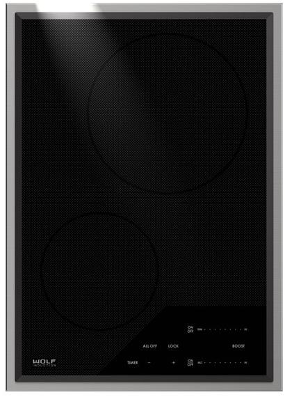 Wolf Встраиваемая индукционная стеклокерамическая плита Piani cottura domino Icbci152t/s  - Вид №1