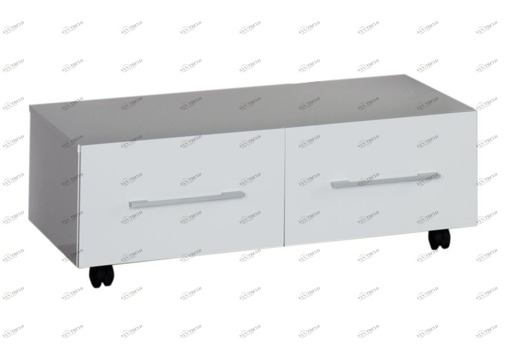 Тумба подкатная Aquanet Верона 90 белый (2 ящика) 00172337