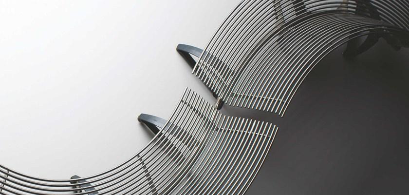 Metalco Изогнутая стальная скамья sun-id-1449012 - Вид №4