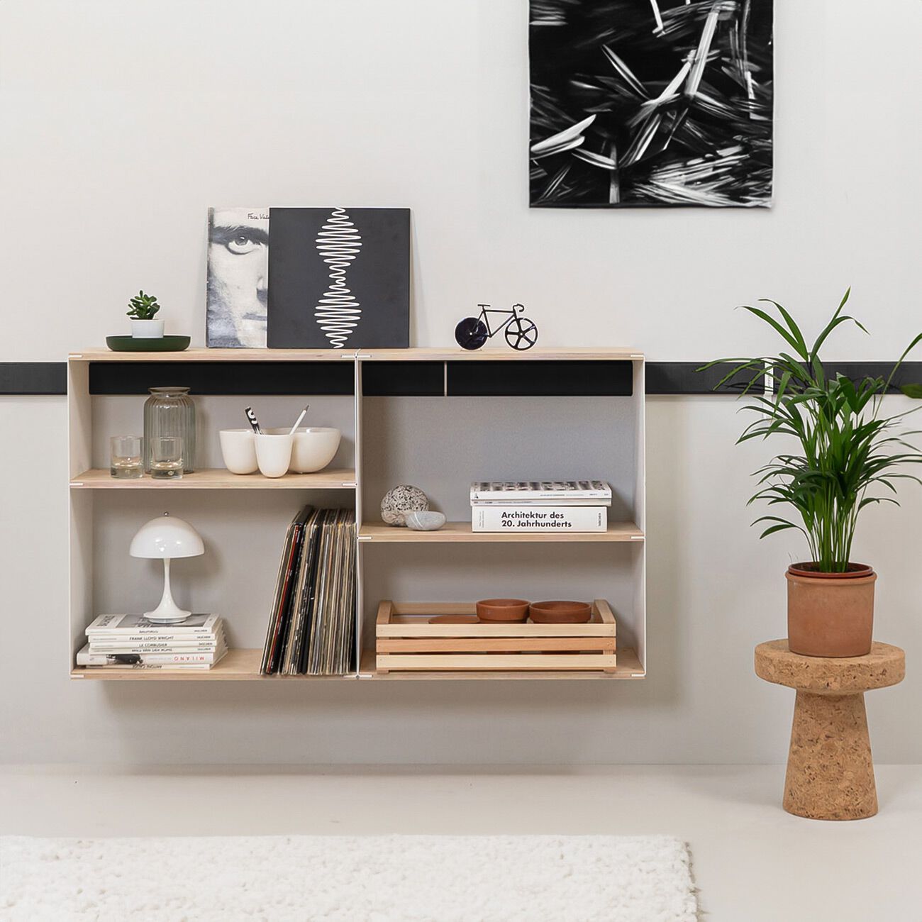 Стальной и деревянный навесной шкаф Variand Furniture A05 ARCH-00145681 - Вид №5