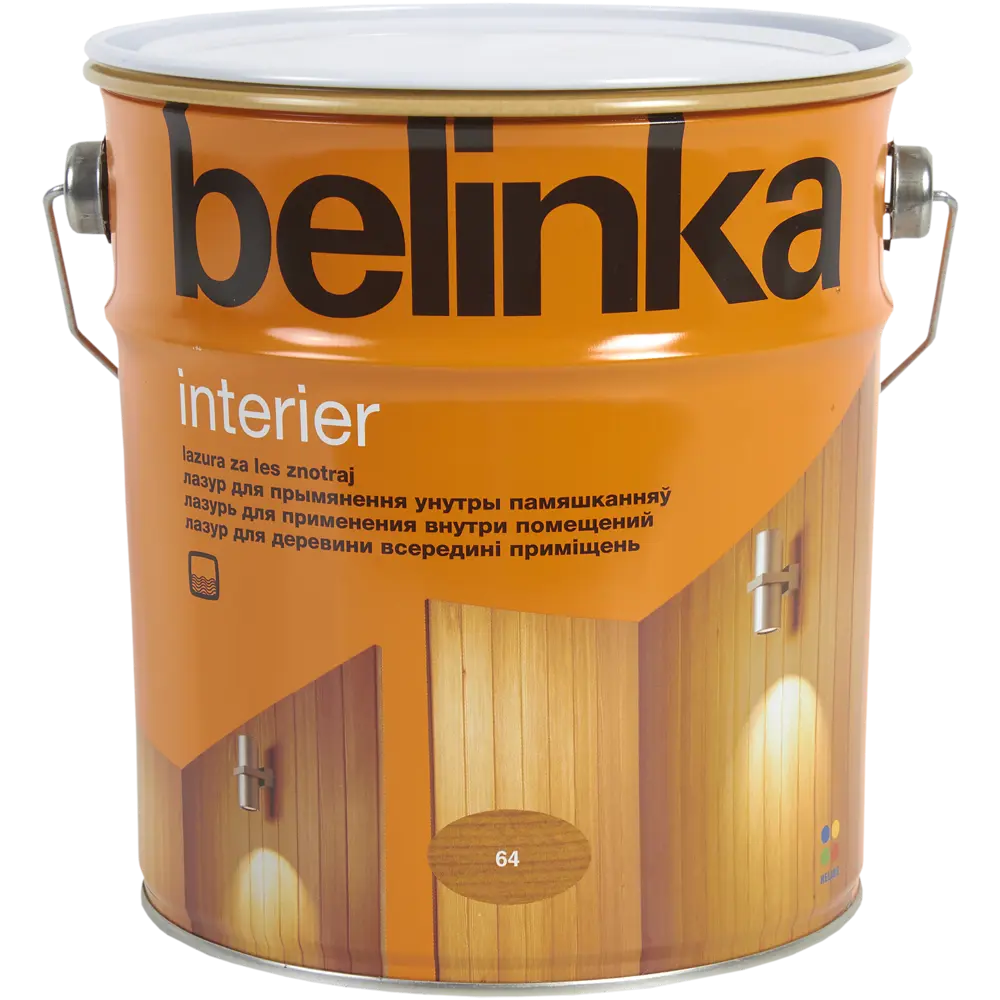 Пропитка Belinka Interier 2.5 л цвет горчично желтый STLM-2143751