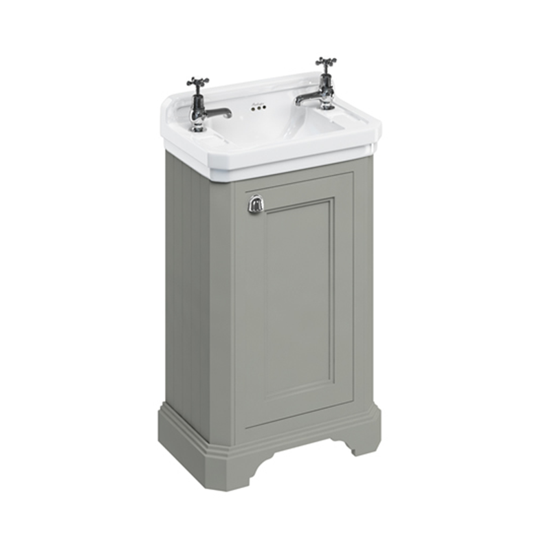 Burlington Cloakroom Гардеробная раковина с дверью Синий B8 FC11B  - Вид №2