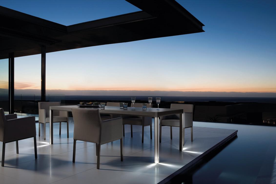 Стул белый лотос смоки Manutti Liner MNST843 - Вид №3