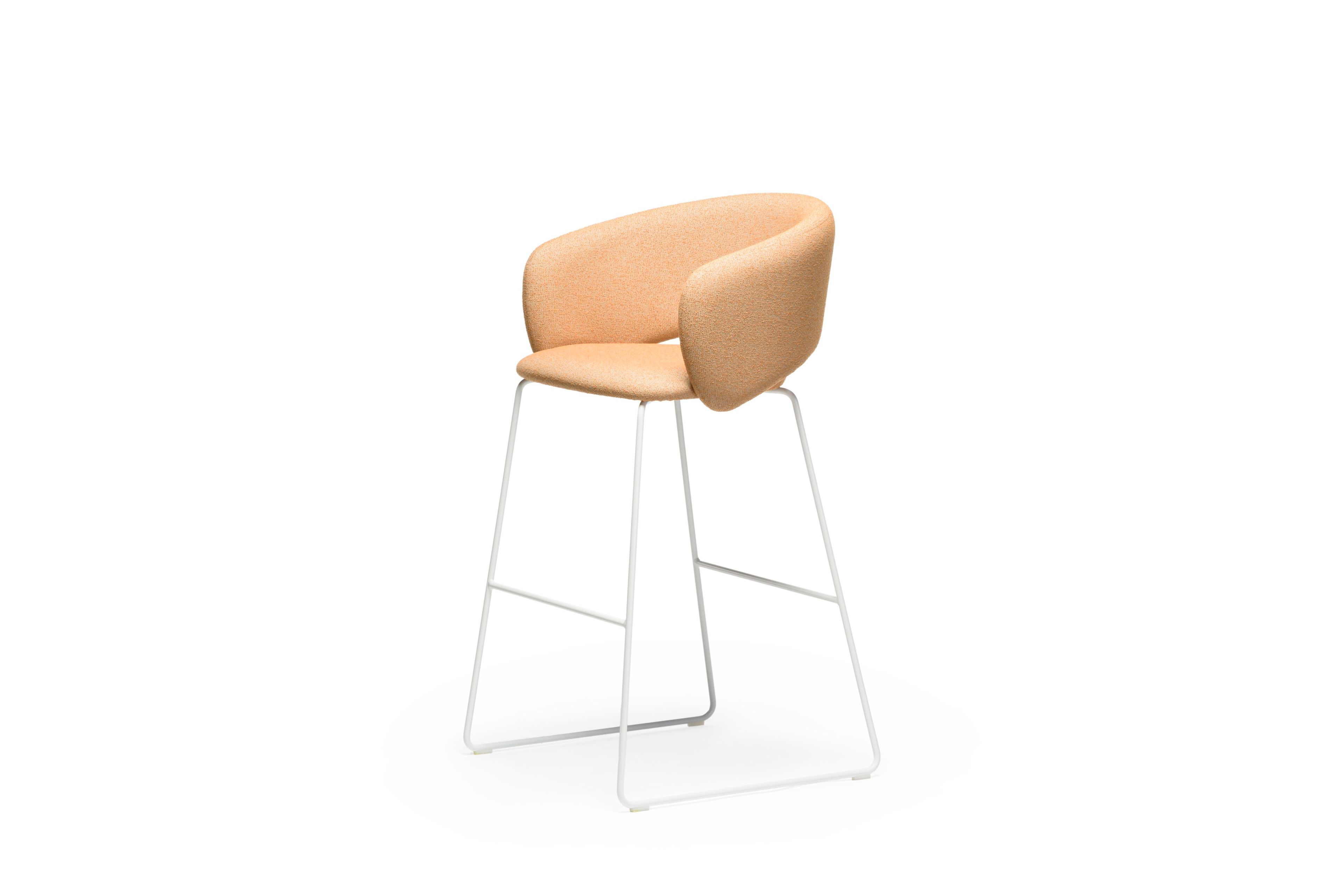Высокий табурет из ткани со спинкой CHAIRS & MORE Bel ARCH-00153386 - Вид №16