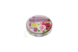 16756399 Почвобрикет Роза 2.5 л, круглый 00001264194 БиоМастер
