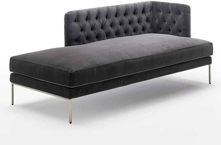 Living Divani Стеганая кушетка из ткани Lipp sun-id-1455533 - Вид №3