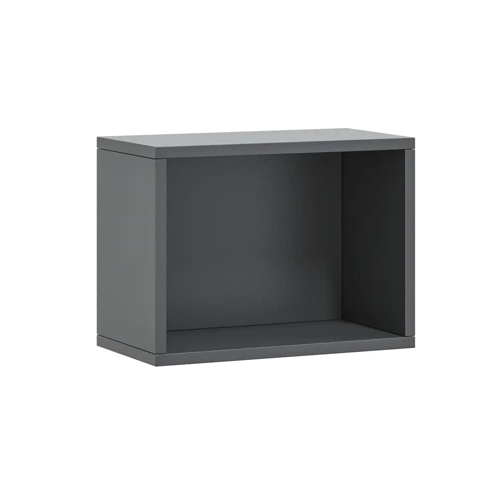 Полка для ванной Турин TS дерево 30x40 см цвет темно-серый 86142944 STLM-2047614 Santreyd - Вид №2