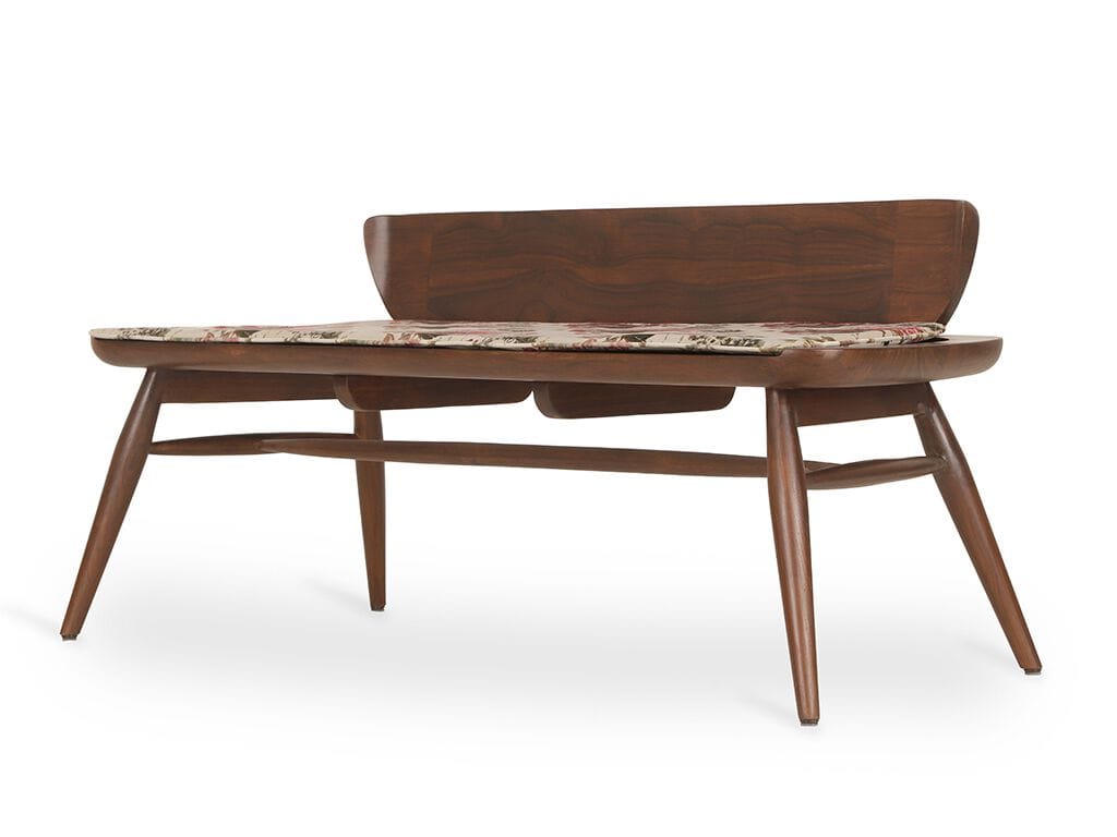 Скамейка из тикового дерева со спинкой Alankaram BUYUK ARCH-00138073 - Вид №5