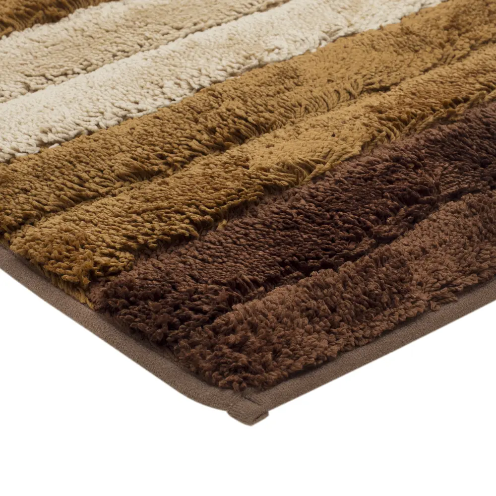 Коврик для ванной комнаты «Градиент» 40х60 см цвет коричневый BATH PLUS STLM-2018918 - Вид №1